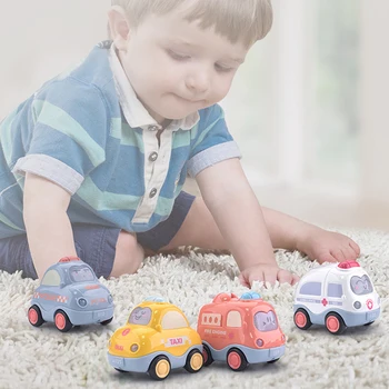 Mielas Montessori Automobilių Kūdikio Žaislai 0 12 24 Mėnesių Trinties Žaislas Automobilis Vaikų Muzikos Juguetes mor kos Kūdikių Berniukų Dovana Vienerius Metus