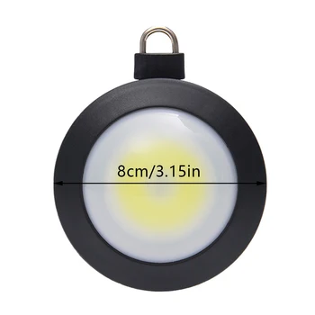 Mini COB Lempa LED Kempingo Žibintas Turas Kempingas Žibintai LED Lempos, Lauko Palapinė Šviesos Kempingas Apdailos Nešiojamų Magnetive Klijuoti