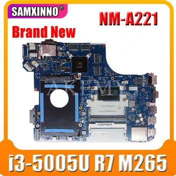 NAUJAS! Lenovo Thinkpad E550 E550C NM-A221 Laotop Mainboard NM-A221 Plokštė su i3-5005U CPU R7 M265 GPU