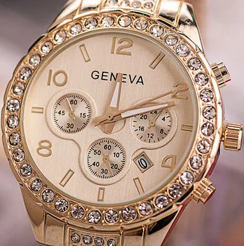 Naujas ženevos klasikinis prabangos kalnų krištolas žiūrėti moterų laikrodžiai mados ponios moterys, laikrodis Reloj Mujer Relogio Feminino Ponios žiūrėti