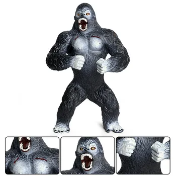 Oenux Savage King Kong Gorill Modeliavimas Didelis Orangutan Šimpanzė Indominus Rex Gyvūnams Modelis Figūrėlių Kolekcija Vaikams Žaislas