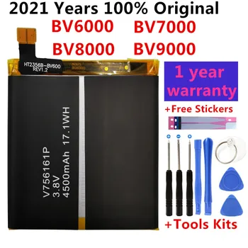 Originalas Nauja Baterija Blackview BV6000 BV6000S BV7000 BV8000 BV9000 Pro Batterie Bateria Telefono baterijas +Nemokamas Įrankiai