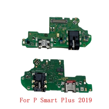 Originalus USB Įkrovimo Dokas Port Jungtis Valdybos Flex Kabelis Huawei P Smart 2018 2019 P Smart Plus 2018 2019 Z Pro