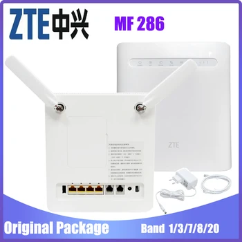 Originalus ZTE MF286 LTE MEZON maršrutizatorius 300Mbps Cat6 Dvejopo Juostos Baterija Nuimama WiFi Hotspot Maršrutizatorius Paramos LTE FDD B1, B3, B7, B8 B28