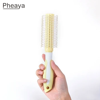 Pheaya Hairbrush Moterų Plaukų Detangler Šukos Cilindrų Plaukų Šukos Anti-static Masažas Sumažinti Plaukų Slinkimas Kirpykla Priedai