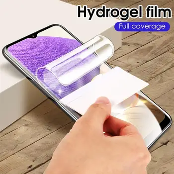 Pilnas draudimas Screen Protector For Samsung Galaxy A52 A42 A72 A12 A32 Hidrogelio Filmas 