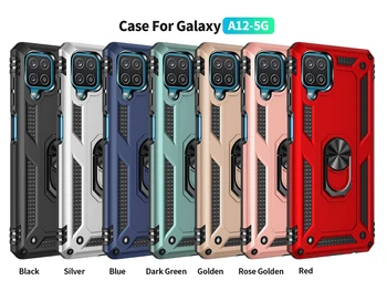 Prabanga Šarvai Patikima Telefono dėklas Samsung Galaxy A51 A71 A52 A72 A32 A42 A12 A10E A20E 4G 5G atsparus smūgiams Stovi apsauginis Dangtis