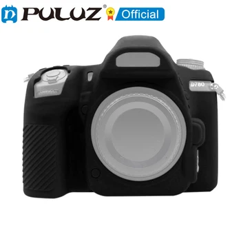 PULUZ DSLR Fotoaparatas Atveju, už Nikon D780 Z6 Z7 Kamera Minkšti Silikoniniai Apsauginiai Padengti