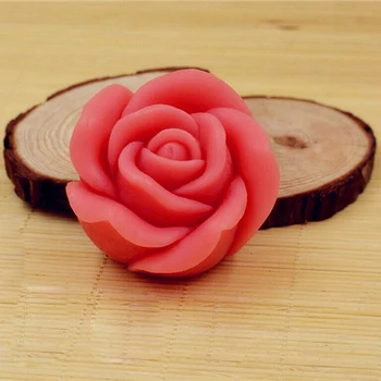 Rožių Gėlių Silikono Formų Muilas Todėl Už Iškilumo Cukraus Menų Gėlių 