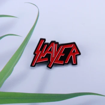 Slayer Iconic Raudonas Logotipas Sagė Garsaus Rapids Metalo Juosta!