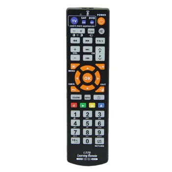 Smart infraraudonųjų SPINDULIŲ Nuotolinio Valdymo pultas su sužinokite funkcija, 3 puslapių valdytojas kopija TV STB DVD, SAT, DVB HIFI TV BOX, L336