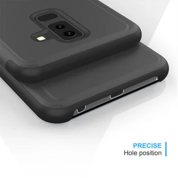 Smart Veidrodis, Flip Case For Samsung Galaxy S20 Plius S20 Ultra Prabangių Aiškiai Matyti, Odos Stovėti Padengti A51 A71 A21S A41 M21 M31