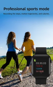T900 Smart Žiūrėti IWO 15 jutiklinių Smartwatch Vyrų, Moterų Širdies ritmo Fitness Tracker Žiūrėti 5 44MM Smart Žiūrėti PK IWO 12 IWO 13