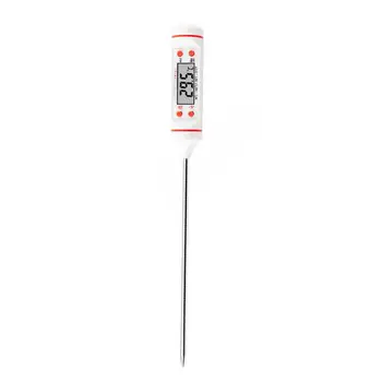 TP101 Pen Tipo LCD Maisto Termometras, Nerūdijančio Plieno Pin Virtuvės Temperatūros Matavimo Įrankiai