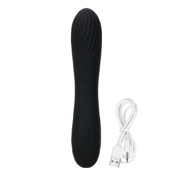 USB Įkrovimo Dildo Vibratorius Galinga Vibracija G-spot Masažas 10 Režimas Makšties Klitorį Stimuliuoja Sekso Žaislai Moteris Masturbator
