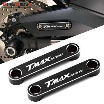 Už Yamaha TMAX TMAX530 T-MAX530-2018 Motociklo CNC Aliuminio Priedai Priekinės Ašies Dengiamasis Rėmas Šoninės Plokštės Dekoratyvinės