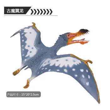 Vaikai Dinozaurų Žaislas Modeliavimas Pterosaur Modelį PVC Kilnojamojo Lėlės Vaikų Surinkimo Žaislas Dovanos