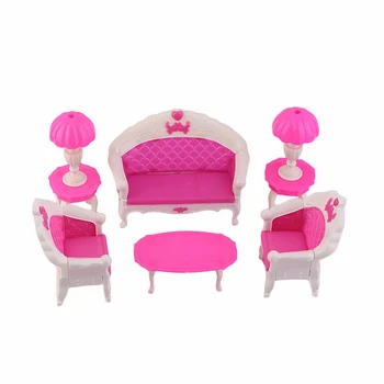Vaikai Miniatiūriniai Lėlių Sofa Žaislų Mados Lėlės Namas Baldų Kambarį Kėdė Accessories Senovinių Namų Dekoro Ornamentą Dovana