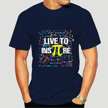Vyriški T-shirt Aukščiausios Kokybės Trumpas Rankovės Kietas Matematikos, Geometrijos Spausdinti Atsitiktinis Palaidų Vyrų Marškinėliai O-kaklo T-shirt Vyrai Tee Marškinėliai