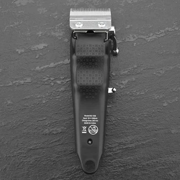 WMARK NG-103B Profesinės Belaidžius Plaukų Clipper Su LED Baterijos Talpa Ekranas Plaukų Žirklės Reguliuojamu Pjovimo Svirtis
