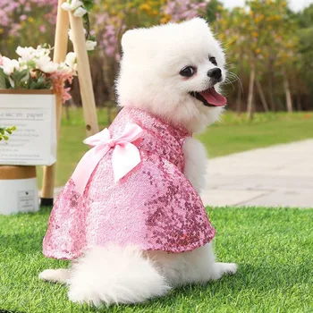 Šuo, Katė China Sijonas Pet Drabužių Pavasario Ir Vasaros Naujų Princesė Dress Klasika, Romantiškas Pet Šalis, Vestuvių Suknelės, Reikmenys