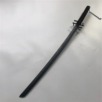 1:1 Cosplay Balinimo Kurosaki ichigo kardas Prop nė vienas Mėnulis Kardas Vaidmenį cosplay Balinimo Medienos Kardas, Ginklas 100cm