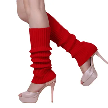1 pora mados ponios ir mergaičių mados kojinės, skirtos vykdyti ilgai mezgimo pėsčiųjų kojų šildytuvus moterų L4