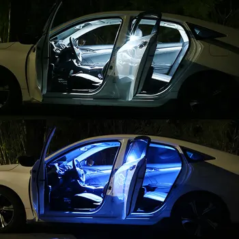 10 Lemputes 2005-2012 M. 2013 M. M. M. Nissan Xterra Baltas Automobilis LED Interjero Žemėlapis Dome Light Kit Magistraliniai Krovinių Licencijos numerio ženklo apšvietimo Žibintas