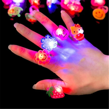 1304 kūrybos fluorescentinė žaislai didmeninė vaikams dovanų mirksi šviesos žiedas pirštu šviesos vietoje, T šaltinis