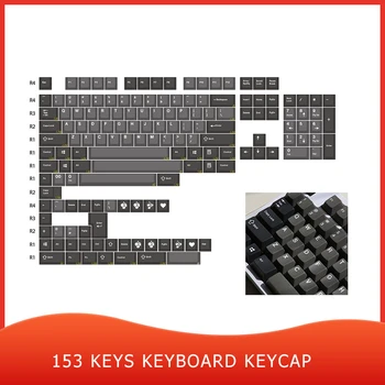 153 Klavišus/Set ABS Keycap MX Jungiklis Vyšnių Profilis Sublimacijos Raktų Dangteliai 60% 65% 75% 80% PC Žaidimų Mechaninė Klaviatūra