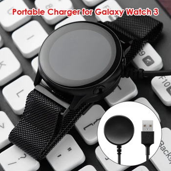 1m belaidžio ryšio kabelį sporto žiūrėti USB doko adapteris, skirtas Samsung Galaxy Watch3/active2/aktyvus universalus belaidis kroviklis