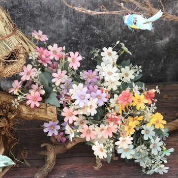 1pcs modeliavimas gėlių olandų chrizantemų mažas krūva mažų daisy vestuvių fotografija rekvizitai namų dekoravimo, modeliavimo augalų