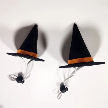 2 Stilių Pet Halloween Kostiumai Voras Moliūgų Hat-Šuo, Katė Ragana Wizard Hat Helovinas Šalys