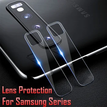2 vnt! Telefonas Objektyvo Stiklo Samsung Galaxy A50 S8 S9 A7 2018 S10 Plius A70 Lanksčios Kameros Objektyvo apsaugos Samsung Note 9 8