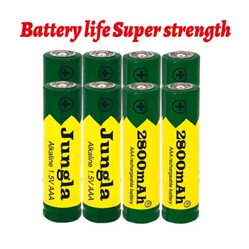 2021 NAUJAS baterijos AAA 2800mah 1,5 V AAA tipo įkraunamos baterijos nuotolinio valdymo žaislas baterija baterija apšvietimo