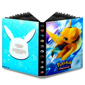 240pcs Animacinių filmų Pokemon Kortos Turėtojas Albumą Knygos Rišiklio Katalogą Albumą Pokemon Žaidimas Kortelės Kolekcijos Vaikams Viršaus Pakraunama Sąrašą Žaislą Dovanų