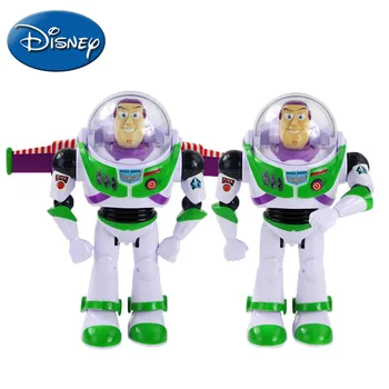 28cm Disney Toy Story 4 Veiksmų Skaičiai Kalbėti Buzz Lightyear PVC Modelis Žaislai, Dovanos Vaikams