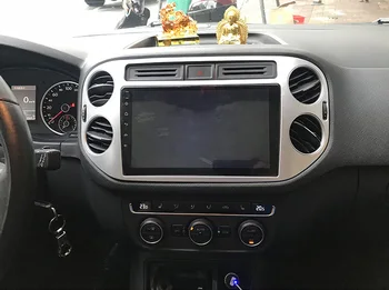 2G RAM Android automobilio stereo Volkswagen VW Tiguan 1 NF 2006 08 2010 2012 2016 radijo navigacijos GPS Multimedia Player headunit