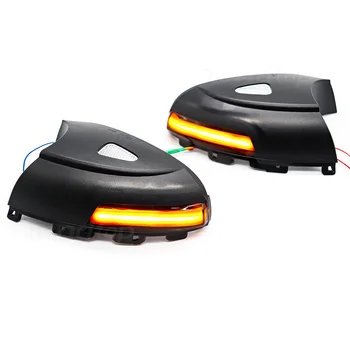 2vnt/Daug Volkswagen Tiguan MK1 2008-2016 Dinamiškas Posūkio Signalo Lemputė LED valdomi Išoriniai Veidrodėliai Eilės Indikatorius, Indikatorių