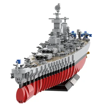 3306 VNT SS Vaikams, Žaislai Aukštos TechMilitary Klasės SuperBattleship Blokai Modulinės Transporto priemonės Bloko Modelis