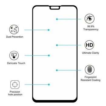 3Pcs padengti huawei y9s y9 premjero 2019 grūdintas stiklas huawei y9 2018 telefono screen protector apsauginė plėvelė ant stiklo