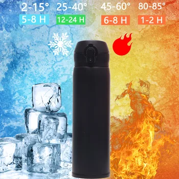 500ML Kelionių Biuro Kavos Puodelis Arbatos išlaikyti Šilto Vandens Butelį, Puodeliai Termosas Šiltas Išlaikyti Vandenį Taurės Sporto Butelis Thermoses