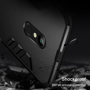 Atveju Huawei Honor 9 Lite Silikono Padengti antidetonaciniai Sunku VNT Robotas Šarvai Slim Telefono Atgal Atvejais Už Garbę 9 Coque