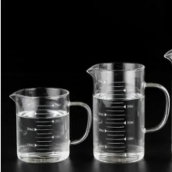 Aukštos boro silikatinio Stiklo, Matavimo Puodelis Pieno puodelis Su Skale, Kepimo Virimo Virtuvė Accesssories 250ml/500ml/1000ml WY817