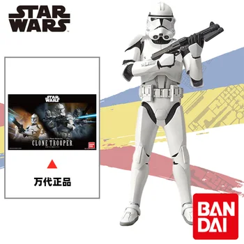 Bandai Star Wars 1/12 Imperial Stormtrooper Clone Trooper Asamblėjos Pvc Anime Veiksmų Skaičiai Montavimas Modelis Žaislai, Gimtadienio Dovanos
