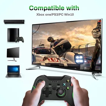 Belaidis Valdiklis Patobulintas Gamepad Xbox Vienas/ Viena S/ One X/ One Elite/ PS3/ Windows 10 Dviguba Vibracija Karšto Pardavimo Diskontuota