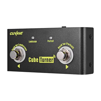 CUVAVE Kubo Turner Belaidžio Page Turner Pedalo įmontuota Baterija Palaiko Looper Jungtis Suderinama elektrinė gitara priedai
