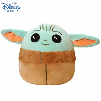 Disney 13CM Kūdikių Yoda Pliušinis Žaislas Mielas Animacinių filmų Star Wars Mandalorian Pagalvę Įdaryti Lėlė Mergaitėms, Dovanos Kawaii Pliušinis Lėlės, Žaislai Vaikams