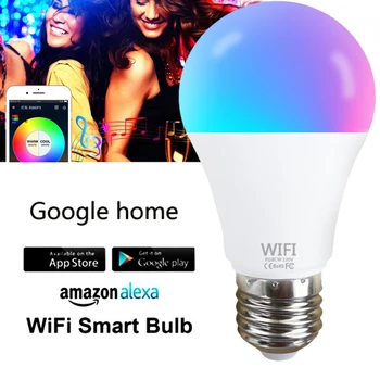 E27 Fcmila Smart Wifi Lemputė Tamsos Lemputė 220V 15W Šalta&Šiltas Smart Lemputės, Valdymas Balsu Dirbti Su Alexa 