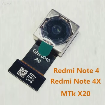 Galiniai Pagrindinis Fotoaparatas Xiaomi Redmi 4 Pastaba / Note 4X Atgal Didelis Fotoaparato Modulio Flex Kabelis Redmi Note4 Note4X pasaulio MTK
